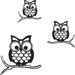 Give a Hoot Small Wall Art Kit