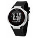 Men's Straps Silicone Watch in Black