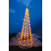 49" String Light Christmas Cone Tree in Yellow