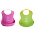 Soft Bib (Set of 2) in Pink / Green