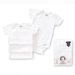 Newborn Organic bodysuits (Pack of 4)