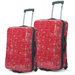 Hardsided Patterned 2 Piece Luggage Set