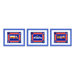 Heroes Wood Framed Print (Set of 3)
