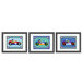 Vroom Print in Black (Set of 3)
