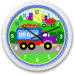 Under Construction Truck Personalized Clock