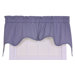 Tremblay / Tyvek Small Scale Diamond Empress Lined Swag Curtain Set in Blue