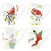 12 Days of Xmas 12 oz. Mugs (Set of 4)