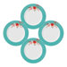 Chirp Dessert Plate (Set of 4)