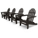Ivy Terrace Classics 4 Piece Folding Adirondack Seating Group