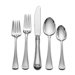 Old French 5 Piece Flatware Set with Pasta Server