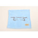 Marshmallow Plush Lovie in Baby Blue with Chocolate Hug