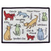 PB Paws & Co. Multi Cat Show Tapestry Rug