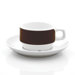 Links Set of Four Cups and  Saucers