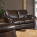 Solomon Italian Leather Loveseat