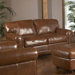 Andrew Italian Leather Loveseat