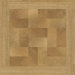 Paramount 16" x 16" Vinyl Woodtone Parquet Design Tiles (Set of 6)