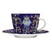 Taika 6" Blue Saucer