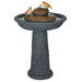 Bird Bath Outdoor Fountain