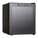 16 Bottles Wine Cellar with Electronic Controls in Black