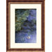 Water Lilies (Detail) {Nymphaeas (Detail)} Bronze Framed Print - Claude Monet