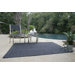Ultra-Durable Black Rug