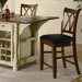 Jackman 20" Barstool in Warm Cherry
