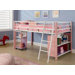 Muldoon Twin Loft Bed with Bookshelves