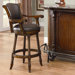 Flower Mound Barstool in Cherry