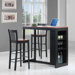 3 Piece Counter Height Table Set