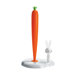 Achromatics Bunny and Carrot Kitchen Roll Holder in White by Stefano Giovannoni