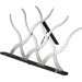 Fiamma Foldable Bookstand in Mirror Polished and PA by Donato D'Urbino and Paolo Lomazzi