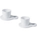 Hupla Mocha Cup and Saucer (Set of 2)