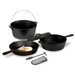 Cast Iron Pre-Seasoned Cook Set