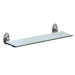 Camden Glass Vanity Shelf in Chrome