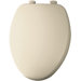 Elongated Closed Front Toilet Seat with Easy Clean and Change Hinges