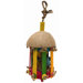Living World Nature's Treasure Tiki Hut Forage  Hookbill Bird Toy
