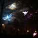 Solar Dragonfly Panel Curtain Light with Color Changing LED (Set of 10)