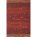 Casual Contemporary Rust Earth Valley Rug