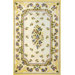 Floral Garden Floral Aubusson Ivory/Yellow Rug
