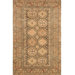 Village Brown/Peach Kazak Rug