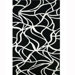 Kinetic Black/White Rug