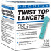 Twist Top Lancets 28G (100 Count)