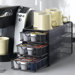54 Coffee Pod Drawer in Black Satin