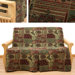 Arabian 5 Piece Full Skirted Futon Cover Set