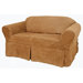Suede Loveseat Slipcover