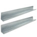 48" x 3" Metal Pegboard Shelves