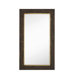 Mixed Media Rectangle Bevel Floor Mirror