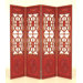 Charleston Room Divider in Red