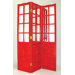 French Mirror Screen in Red