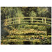 Japanese Bridge at Giverny Canvas Wall Art